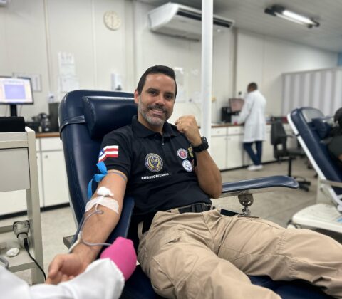 Imagem do post Subsecretário da SSP reforça campanha de doação de sangue durante o Carnaval