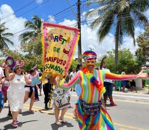 Imagem do post Cortejo cultural marca início da Virada do Carnaval em Arembepe