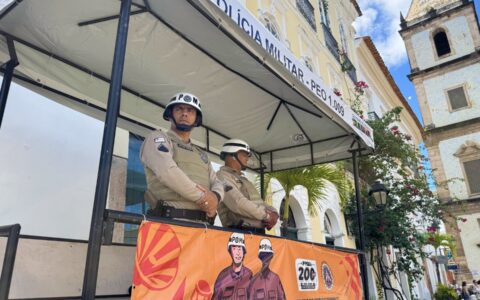 Imagem do post Com nove pontos de monitoramento, segurança reforçada no Pelourinho garante carnaval tranquilo para foliões e turistas