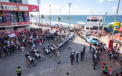Imagem do post Arrastão da Quarta-Feira de Cinzas teve atuação de mais de 200 policiais