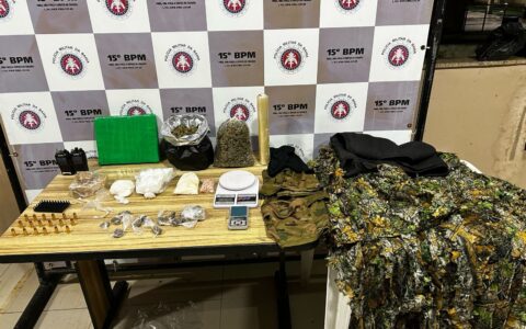 Imagem do post Mais de 3kg de drogas são apreendidos pela Polícia Militar em Itabuna