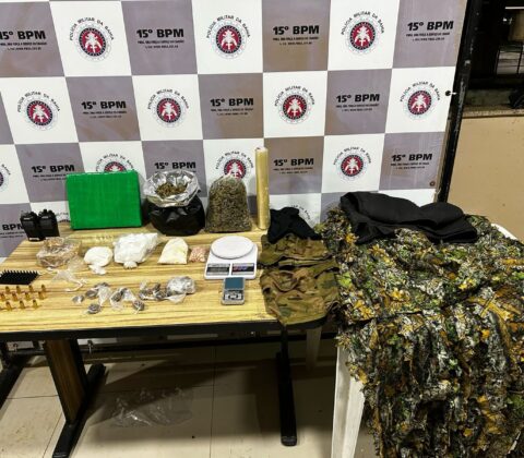 Imagem do post Mais de 3kg de drogas são apreendidos pela Polícia Militar em Itabuna