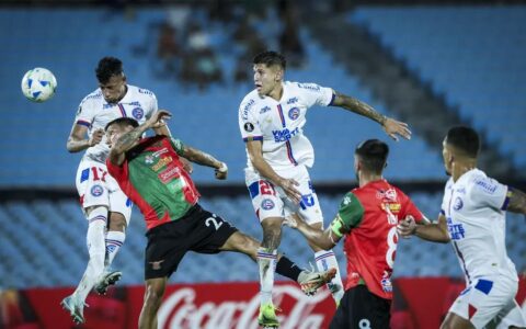 Imagem do post Em jogo morno, Bahia empata com Boston River e leva decisão para Fonte Nova