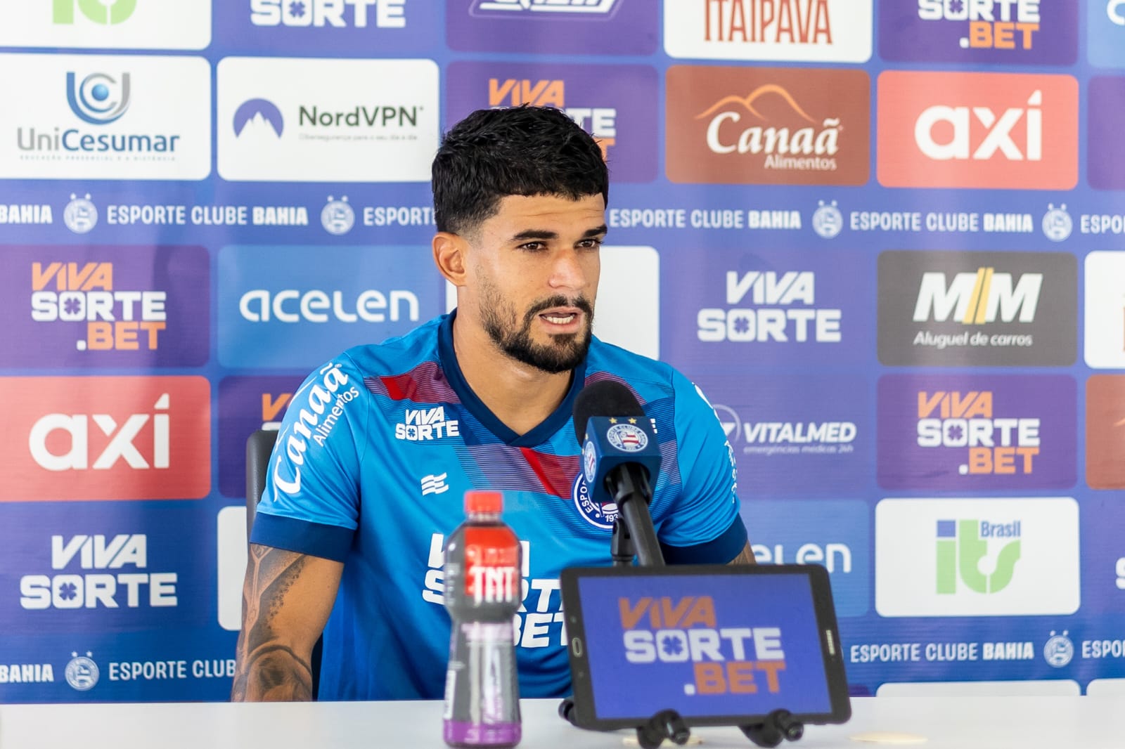 Cauly destaca foco do Bahia para decisão contra Jacuipense