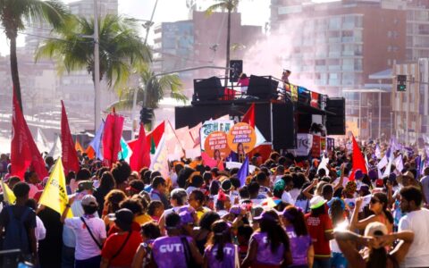 Imagem do post Marcha 8M mobiliza mulheres em Salvador por igualdade e fim da violência de gênero