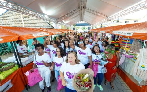Imagem do post Feira da Economia Solidária em Arembepe celebra o empreendedorismo feminino e o Dia da Mulher