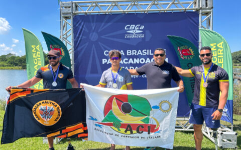 Imagem do post Atleta do Bolsa Esporte, Gabriel Porto, consagra-se campeão no primeiro torneio nacional de paracanoagem de 2025