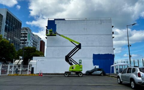 Imagem do post 4ª edição do Projeto MURAL cadastra prédios interessados em receber obra de arte em suas fachadas