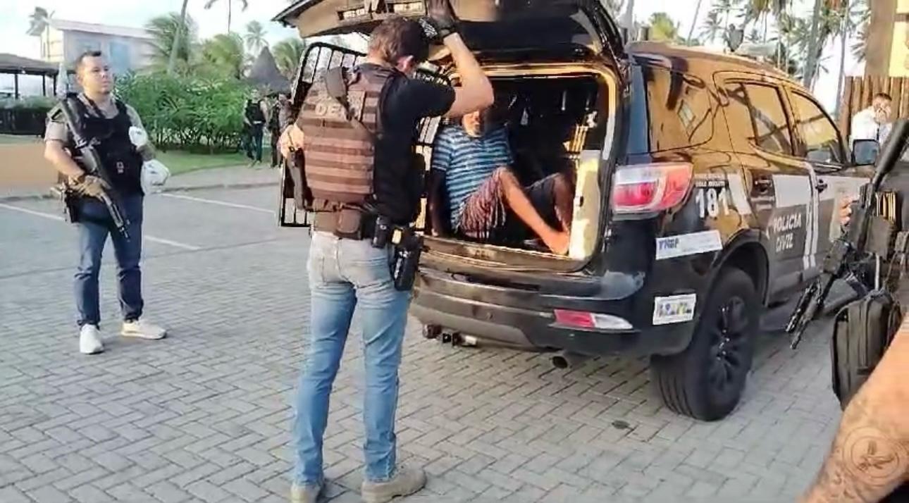 Polícia prende criminoso da alta cúpula do Jogo do Bicho em Praia do Forte