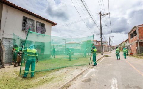 Imagem do post Sesp executa serviços de limpeza em vias da sede