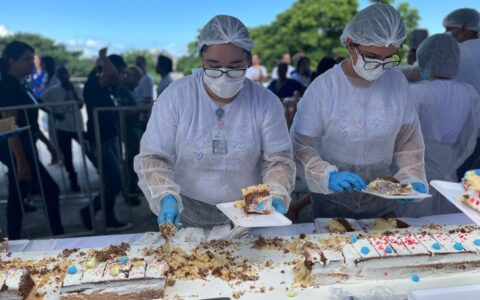 Imagem do post Martagão celebrou 60 anos com bolo de 60 metros