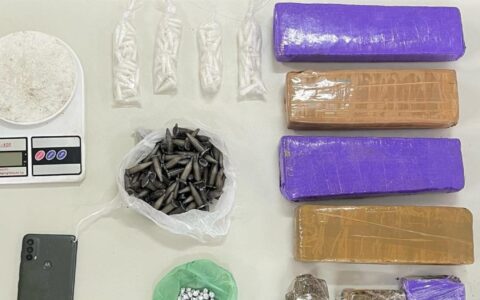 Imagem do post Casal suspeito de tráfico é preso pela Polícia Militar em Dias d’Ávila