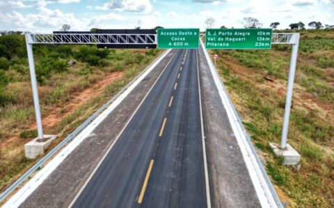 Imagem do post Pavimentação da BR-135 impulsiona mobilidade e economia no Oeste da Bahia