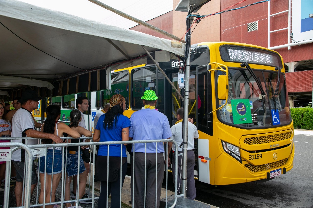 Expresso Salvador bate recorde de transportados no Carnaval