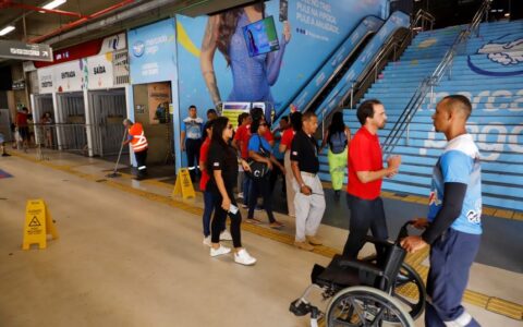 Imagem do post Carnaval 2025: MPBA verifica condições de acessibilidade da Estação da Lapa