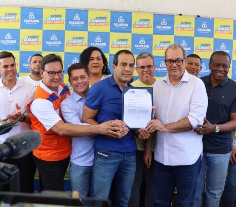 Imagem do post “Será construída em tempo recorde”, diz secretário sobre encosta da Saramandaia