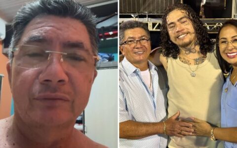 Imagem do post Pai de Whindersson Nunes desabafa nas redes sociais e envia mensagens de força ao filho