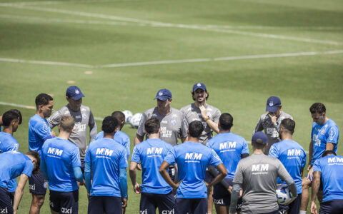 Imagem do post Bahia fez último treino antes de encarar o Cruzeiro com novidades em campo