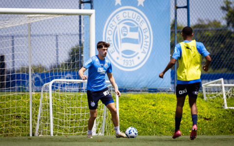 Imagem do post Bahia faz último trabalho antes do clássico contra o Vitória