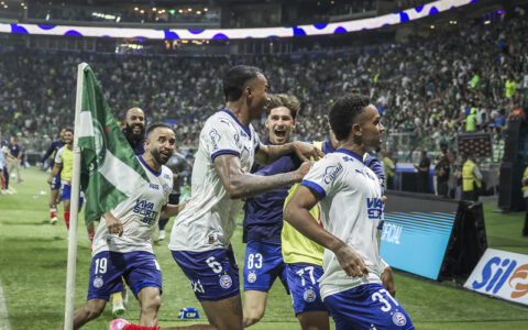 Imagem do post Bahia cala o Allianz nos acréscimos e derrota o Palmeiras com gol salvador de Kayky