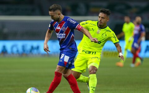 Imagem do post Embalado, Bahia desafia o líder Palmeiras no Allianz Parque