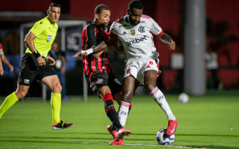 Imagem do post Diante de Barradão lotado, Vitória perde para o Flamengo por 2 a 1