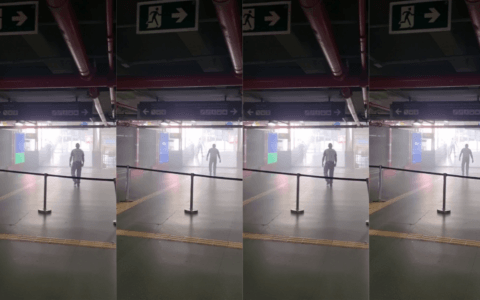 Imagem do post VÍDEO: Estação da Lapa amanhece debaixo de fumaça; confira