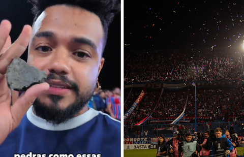 Imagem do post Libertadores: Torcedores do Bahia são apedrejados no Uruguai; time vence contra Nacional