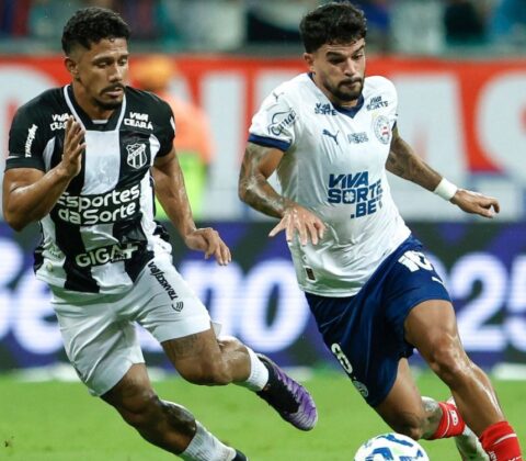 Imagem do post Brasileirão: Bahia vence Ceará e conquista primeira vitória do campeonato