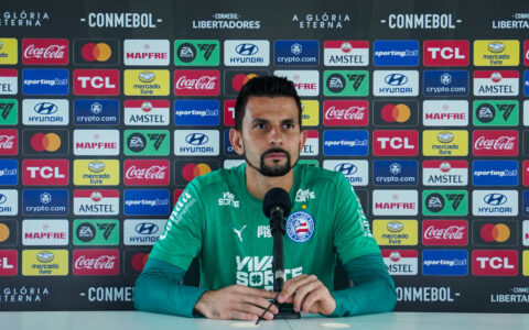 Imagem do post Titular no último jogo, Marcos Felipe fala sobre rotatividade no elenco