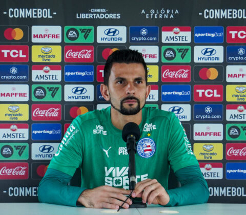 Imagem do post Titular no último jogo, Marcos Felipe fala sobre rotatividade no elenco