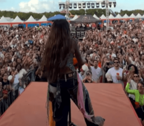 Imagem do post Sem fronteiras! Em Miami, Ludmilla arrasta multidão