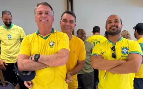 Imagem do post Capitão Alden participa de ato por anistia aos presos do 8 de janeiro na Paulista