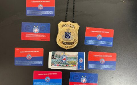 Imagem do post Polícia Civil desmantela rede de cambistas na Arena Fonte Nova; sete foram detidos