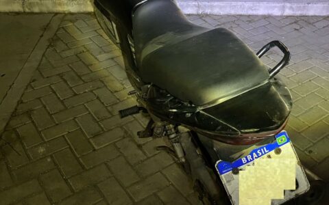 Imagem do post PM recupera moto roubada em Feira de Santana