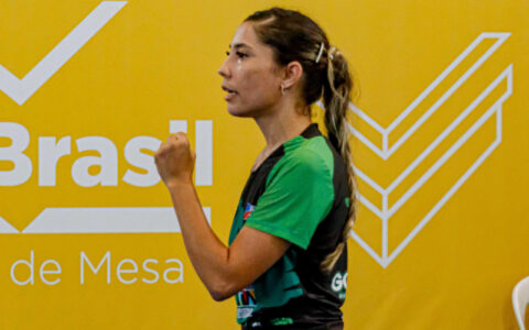 Imagem do post Destaque da Bahia no tênis de mesa nacional, Gabriela Santiago, apoiada pelo FazAtleta, disputa Campeonato Sul-Americano pela primeira vez