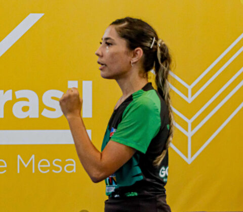 Imagem do post Destaque da Bahia no tênis de mesa nacional, Gabriela Santiago, apoiada pelo FazAtleta, disputa Campeonato Sul-Americano pela primeira vez