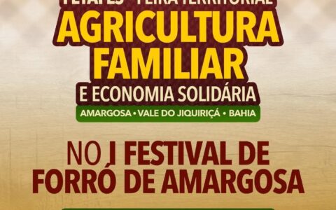 Imagem do post Primeiro Festival de Forró de Amargosa recebe Feira da Agricultura Familiar