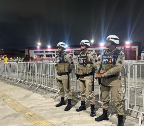 Imagem do post Jogo do Vitória na Sul-Americana contará com mais de 260 PMs