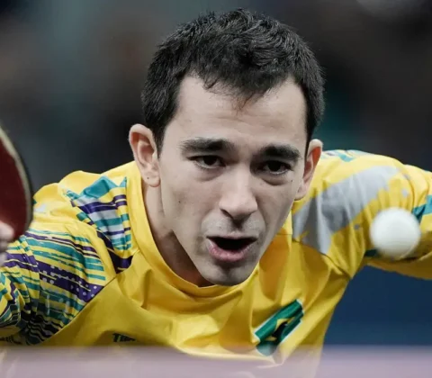 Imagem do post Hugo Calderano cai na estreia do WTT Champions Montpellier