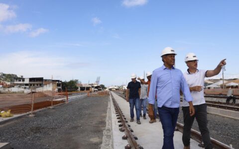 Imagem do post Obras do VLT de Salvador atingem 18% de execução