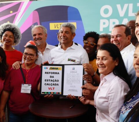 Imagem do post “Estação Calçada será polo de turismo no Subúrbio com o VLT”, diz Jerônimo