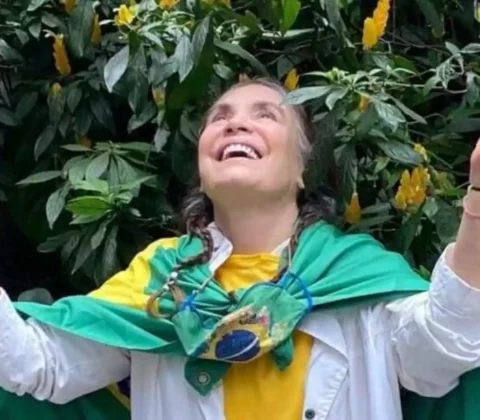 Imagem do post Regina Duarte compartilha vídeo de Nikolas Ferreira e pede anistia aos envolvidos no 8 de janeiro