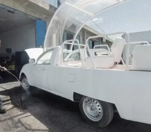 Imagem do post Papamóvel será transformado em unidade de saúde para crianças em Gaza