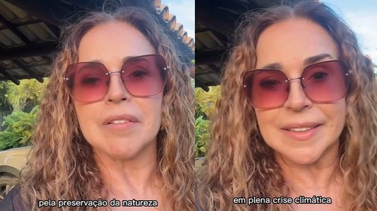 Daniela Mercury critica leilão de áreas verdes em Salvador: “Cidade tem cada vez menos árvores”