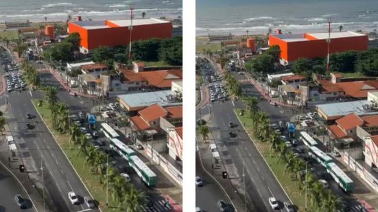 Arrastão em Atakarejo de Patamares termina com PM baleado