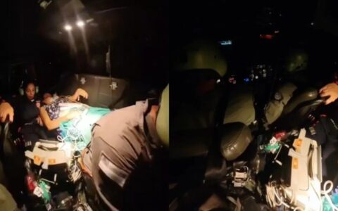 Imagem do post Helicóptero da PM realiza resgate de idosa em Vera Cruz