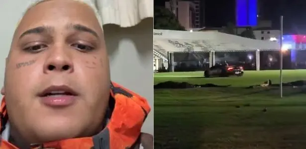 MC Ryan SP, detido por “cavalos de pau” em estádio, é liberado após fiança milionária