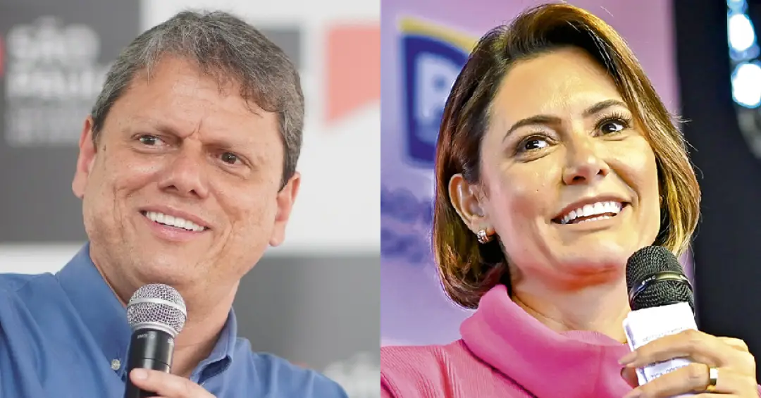 PL articula chapa Tarcísio-Michelle para 2026 como alternativa à inelegibilidade de Bolsonaro