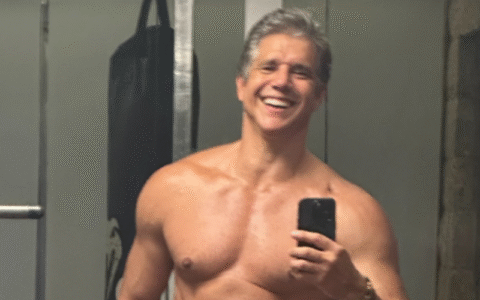Imagem do post Marcio Garcia exibe físico sarado aos 55 anos e arranca elogios de seguidores